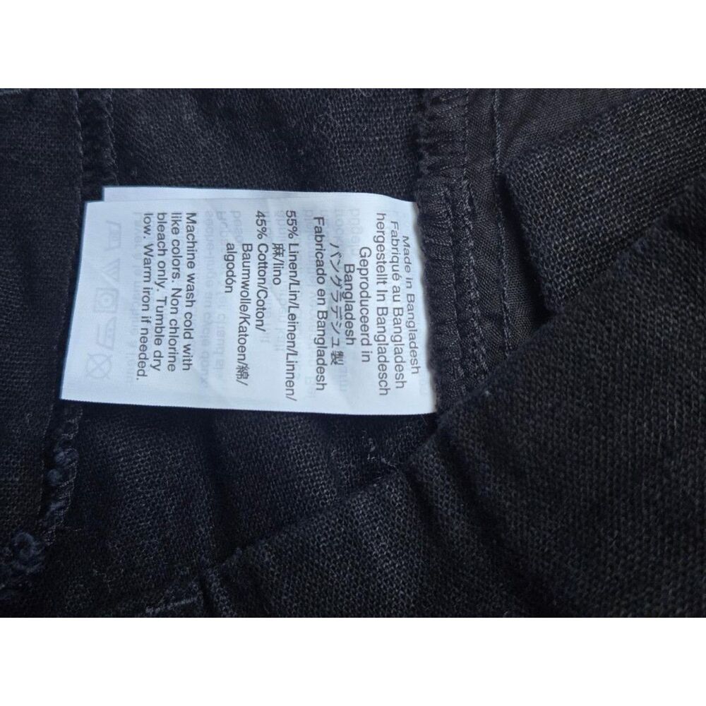 J Crew Women's Black 4" Scalloped Hem Short. Size 10 - Picture 5 of 8